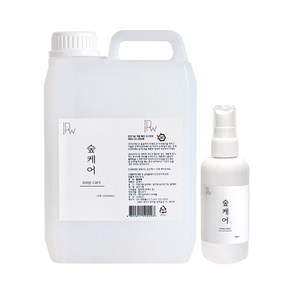 숲케어 편백수 피톤치드 스프레이 리필2L + 휴대용100ml, 1개