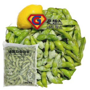 [굿챈스]자숙대두콩 450그램 에다마메 풋콩 대두 간편술안주 대두콩, 450g, 1개