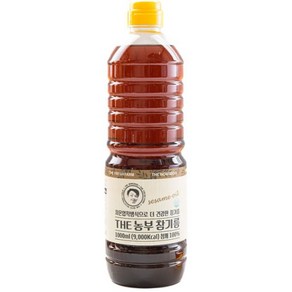 더농부 저온압착 알뜰 참기름 1L(1리터) 업소용 대용량 식자재, 1000ml, 1개