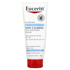 Eucerin 피부 진정 크림 건성 가려운 피부 무향 396g(14oz)