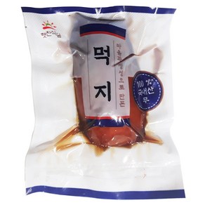 햇찬식품 햇찬 먹지 300g이상 평균 실중량 500g 이상 무먹지 무장아찌 재래 한옥 이강산닷컴, 1개