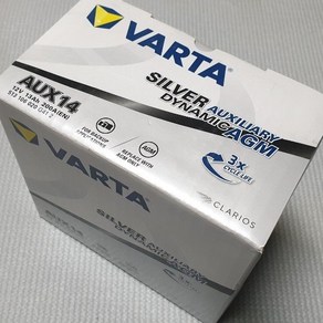 바르타 벤츠 보조배터리 VARTA BENZ AGM AUX14 12V13AH 200A(EN) A2115410001(파손무책상품), 1개