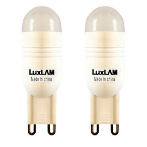 룩스램 G9 LED 핀할로겐 4.5W 220V 전구색 주광색 2P, 2개