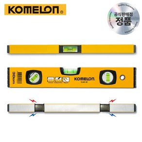 코메론 수평대 수평계 자석 수평자 알루미늄 고정밀 수평 KLM, KLM-30(30mm), 1개
