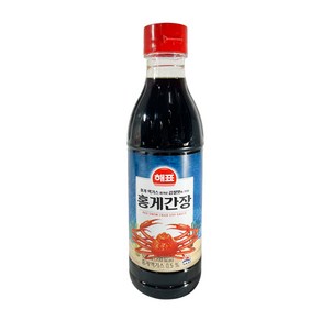 해표 홍게 간장 500ml 만능요리 조미료 주방 가정용 업소용, 1개