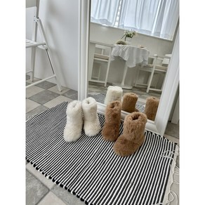 코지 털부츠 숏 (2color) 아기 유아 키즈 여아 퍼부츠 롱부츠 겨울부츠 어그부츠 방한화