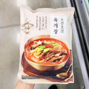 국물이 진한 조선호텔 육개장 6팩+1팩 (총 7팩)!!, 7개, 700g