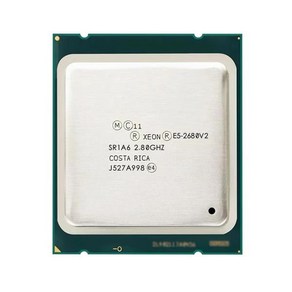 인텔 제온 프로세서 E5 2680 V2 CPU 2.8 LGA 2011 SR1A6 10 코어 서버 e5-2680 E5-2680V2 1 개, 한개옵션0