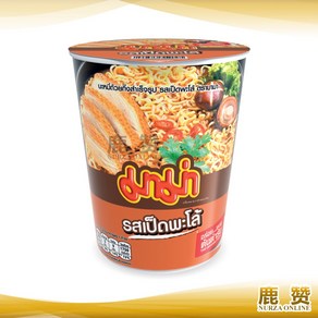 태국 마마 컵누들 Thailand Mama Instant Cup Noodles 60g x 2개, 파로 덕, 1세트