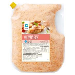 [얌얌마켓] 청정원 명란마요소스 (아이스박스 포함), 2kg, 1개