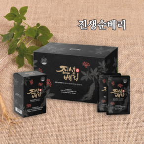 진생순베리 60ml 30포 (진생베리 인삼열매진액 효능스틱 인삼열매 국산), 30개