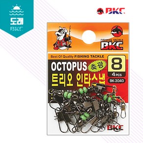 백경 옥토퍼스 트리오 인타스냅도래 BK-3040 문어낚시