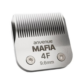 아바 마피아 에디션 전용 클리퍼날 가위컷 4F / 9.6mm, 1개, 실버