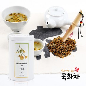 산그리메 국내산 국화차 30g 틴케이스 고급선물용, 1개, 1개, 1개입