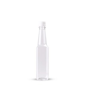 가인글로벌 BT 500와인사각B 투명 페트병, 블루, 100개, 500ml