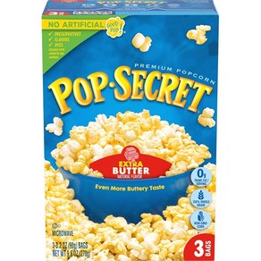 Pop Secet 전자레인지 팝콘 1.75온스 12개입, Butte_12 Count (Pack of 4)