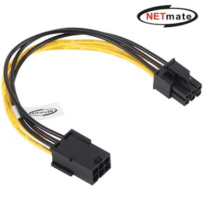 NETmate NM-VGA6PN PCI-E 6핀 전원 케이블, 1개