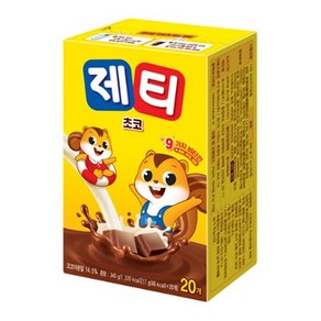 동서 제티 어린이음료 초코맛 타먹는 쵸코음료 20개