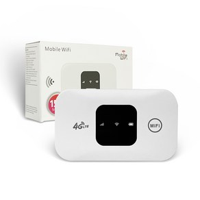 SIM 카드 슬롯이 있는 휴대용 와이파이 모바일 핫스팟 4G LTE 모뎀 라우터 150Mbps 무선, Asian Vesion, 1개