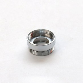 수도꼭지 변환 아답터 외부나사 22mm 내부나사 22mm 세면대 어댑터 젠더, 1개