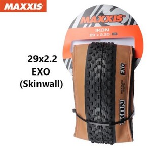 자전거타이어 MAXXIS IKON 자전거 E-BIKE 접이식 펑크 방지 튜브리스 타이어 MTB 26x. 2/2.35 27.5x. 29x2/, 14 29x2.2 EXO C, 1개