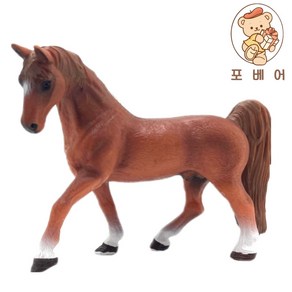 포베어 동물 피규어 장난감 모형 놀이 교육 교구, 1개