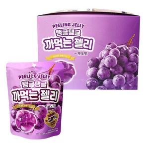 탱글탱글 까먹는 젤리 포도맛 40g