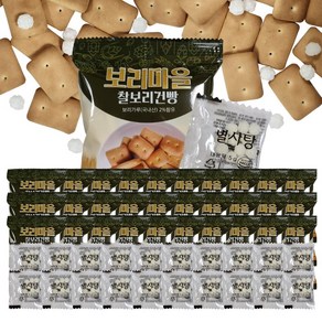 보리마을 찰보리건빵 30gx30봉 + 별사탕 5gx20봉, 1세트, 1kg