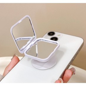 [항공배송] 손예진 그립톡 거울 미러 DIY 거치대, 1개, 에어백 거치대 (접착식)