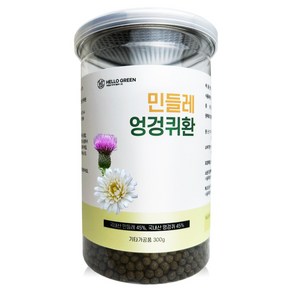 헬로우그린 민들레 엉겅퀴환 (통), 1개, 300g