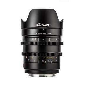 빌트록스 S 20mm T2.0 L-mount 파나소닉 시네마렌즈