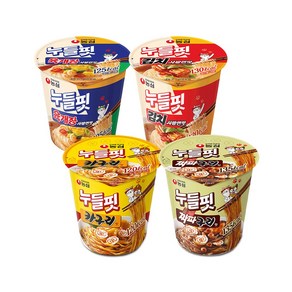 농심 누들핏 육개장맛 김치사발면맛 카구리맛 짜파구리맛, 1세트