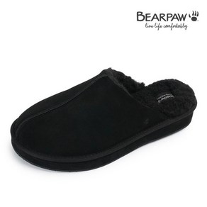 백화점정품 베어파우 방한화 (BEARPAW) 남성 양털 슬리퍼 RYAN 블랙 K268900QDM 발편한 신발