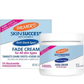 파머스 Skin Success 안티 다크 스팟 페이드 크림 비타민 E 및 나이아신아미드 함유 124.7g, 1개