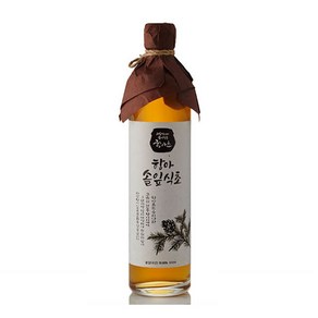 천연 발효 솔잎 식초 숙성 항아초 음용 식용 수제 마시는 식초 500ml, 1개