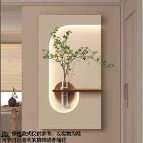 led조명액자 화분액자 카페 화분 벽장식 거실 수경 재배, 조명이 없는 일반 모델, A