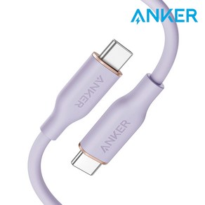 앤커 파워라인3 플로우 USB-C to C 케이블 90cm 라일락 퍼플