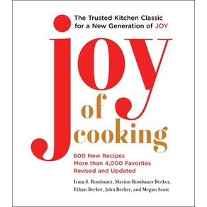 (영문도서) Joy of Cooking: 2019 Edition Fully Revised and Updated Hadcove, Scibne Book Company