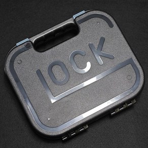 [건스토리] 글록 케이스 / 글록 케이스 / 글록 건케이스( GLOCK Logo CASE), 1개, 블랙