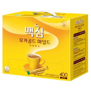 맥심 모카골드 마일드 400T, 1개, 400개입, 12g