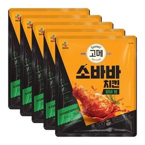 (백화점상품) 라이브쇼핑 고메 소바바치킨양념봉 300G 5봉 1381149