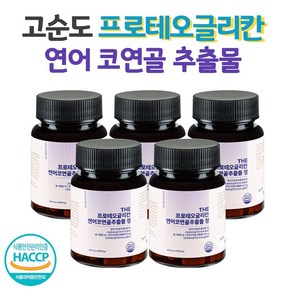 프로테오글리칸 연어코연골 프로테오글리칸식약청인증 관절 식약처 HACCP 인증 프리테오글리칸