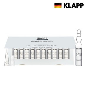 [클랍] [KLAPP] 파워 이펙트 셀룰라 액티브 컨센트레이트 앰플, 1개, 20ml