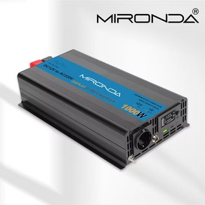 순수정현파 차량용 인버터 MIRONDA 캠핑용 차박 한국형 KC인증 60hz 12V/24V 220V ST용량 1000W, 1개, 용량 1000W 전압24V x 1개