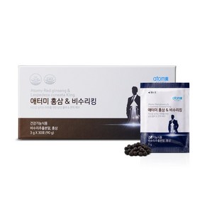 애터미 홍삼 & 비수리킹 (30포 1개월분) 남성활력 & 면역케어, 1개, 90g