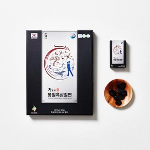 장보고 봉밀 흑삼절편 발효흑삼, 10개, 200g