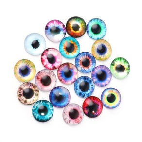 20pcs 유리 인형 눈 DIY 공예 동물 눈 보석 액세서리 10 / 16 / 20mm