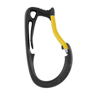 페츨(PETZL) 프랑스 [페츨] New 캐리툴 L 라지 클라이밍 장비걸이 카라비너 AP-P042AA01, 블랙/옐로우