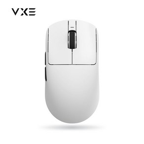 VXE R1 SE+ PLUS 잠자리 마우스 초경량 무선 게이밍 마우스 PAW3395, 화이트