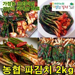 해남 농협 파김치 2kg 맛있는 전라도 쪽파 김치 100% 국산 양념 HACCP 이맑은 김치 주문